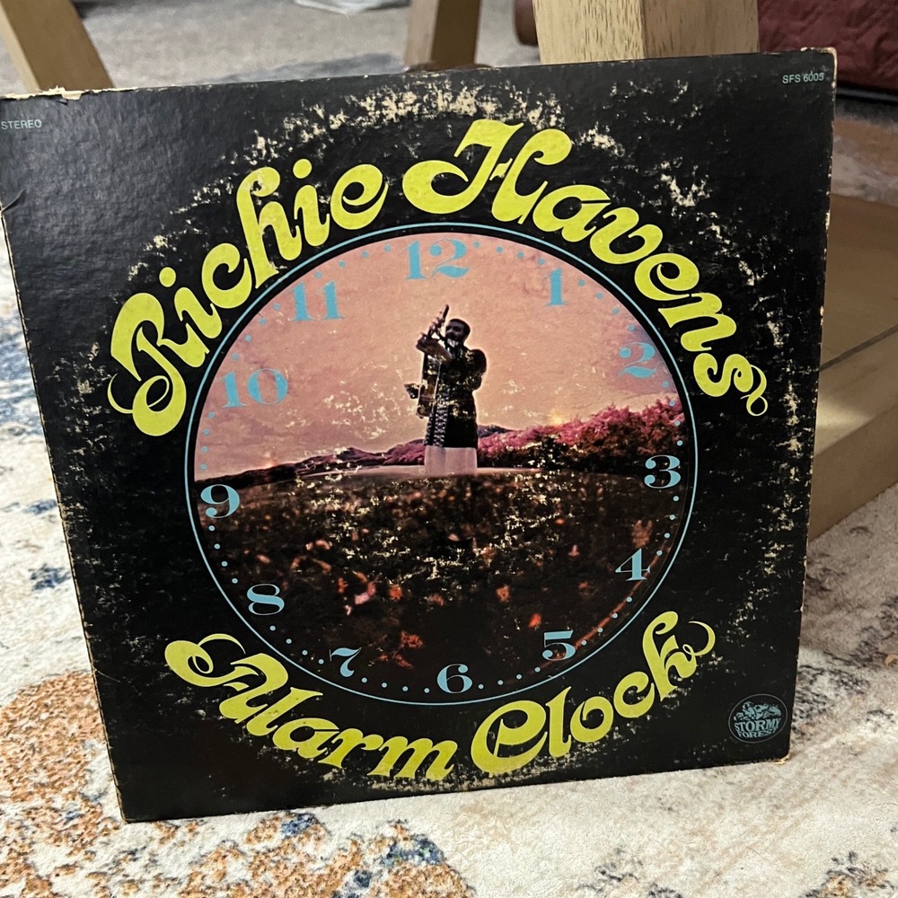 Richie Havens Alarm Clock Vinyl LP Album 1971 Stormy Forest SFS 6005 Folk Rock